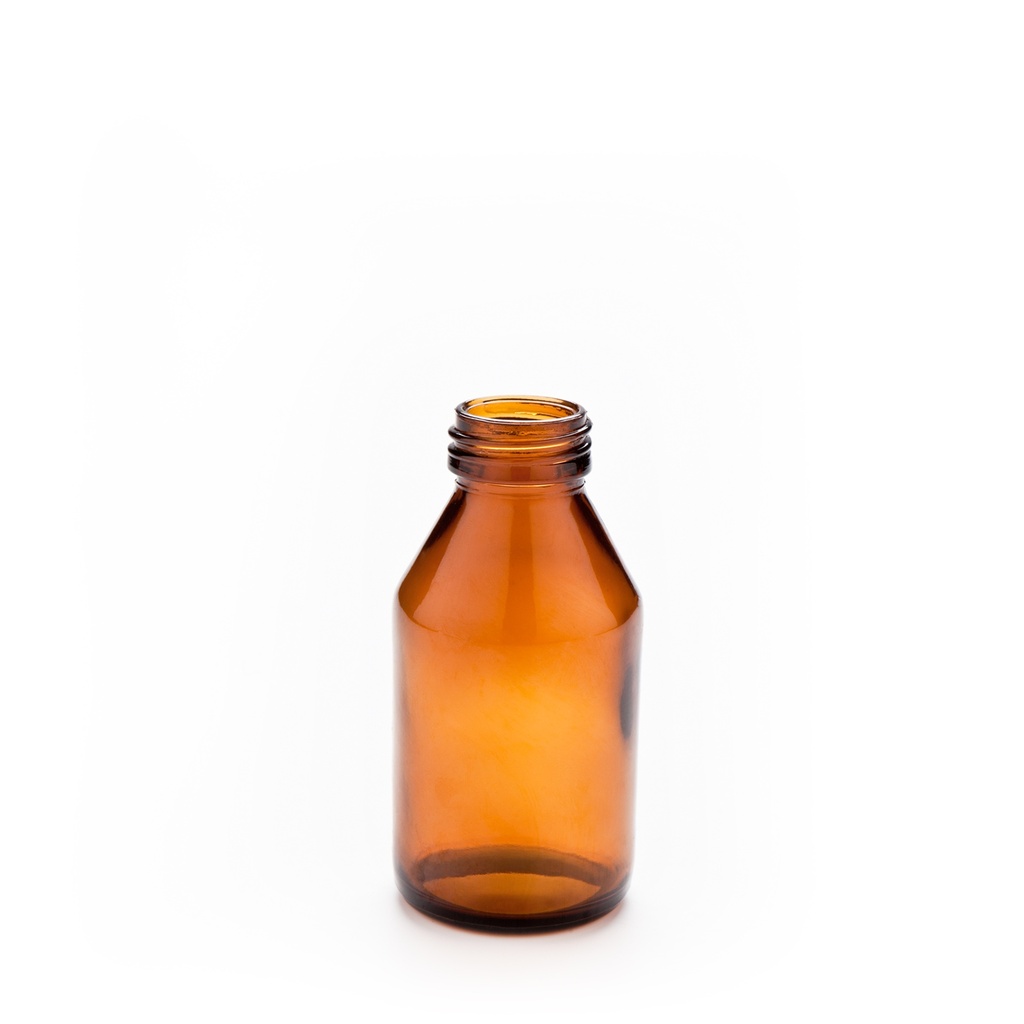 BOTELLA JARABE 100cc (AMBAR)