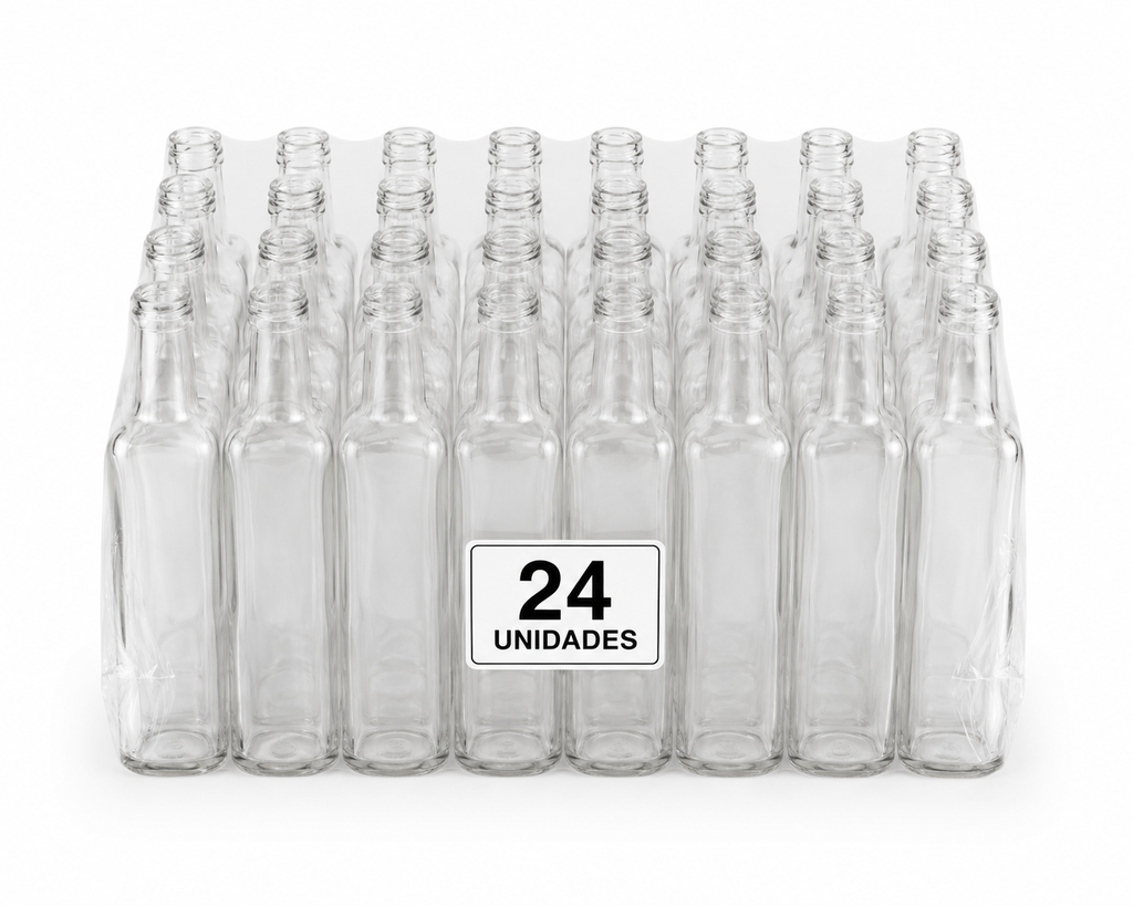PACK X24 BOT CILIND 500 CC CRISTAL 