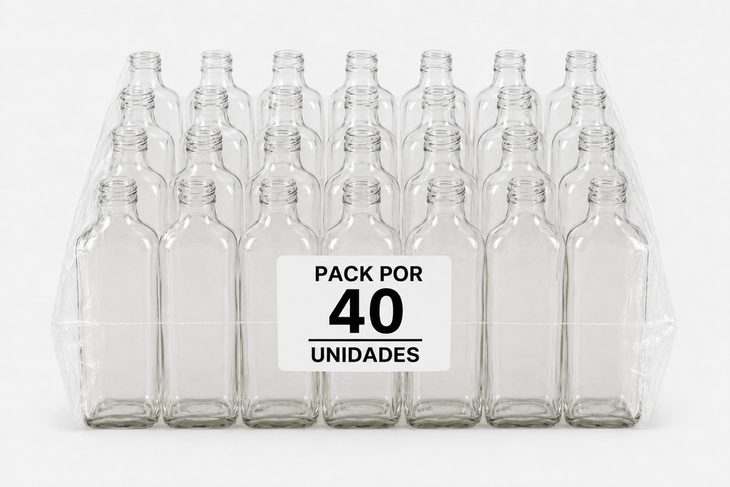 PACK X40 PETACA 200 CC CRISTAL