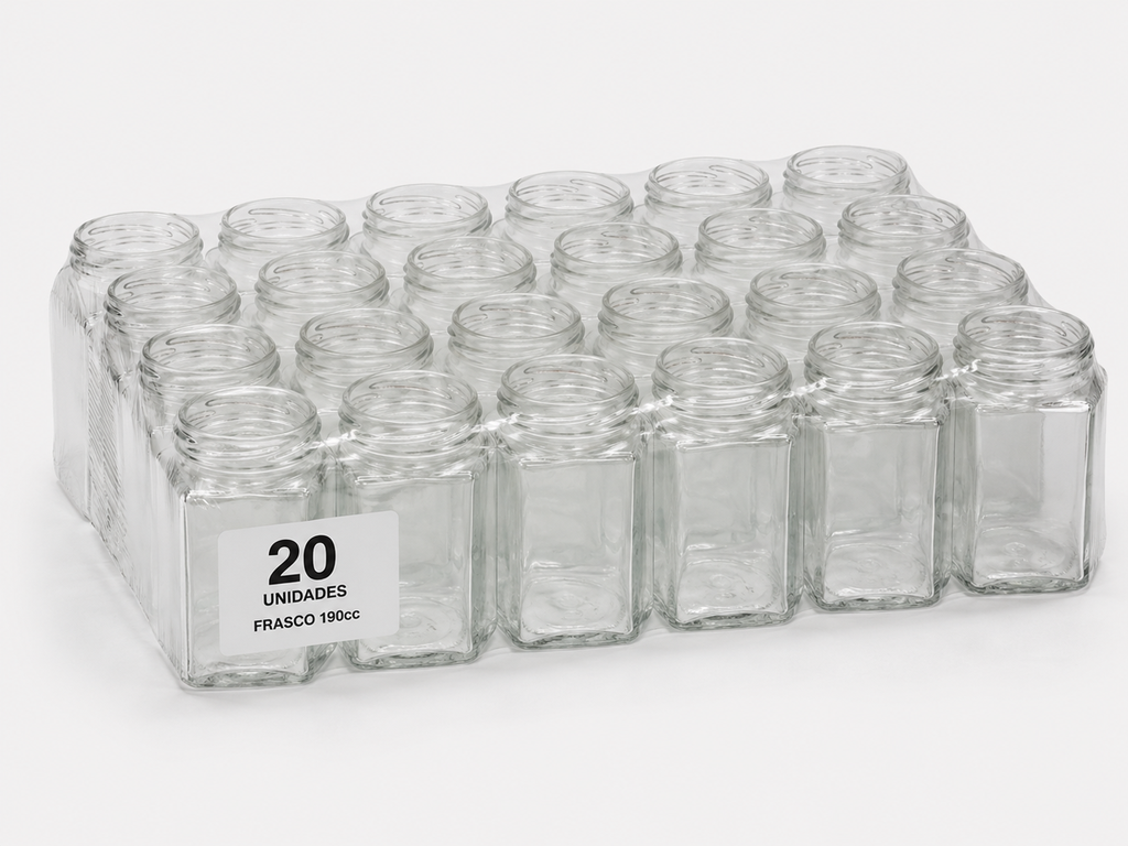 [PACK 20015] PACK X20 HEXAGONAL 190 CC 