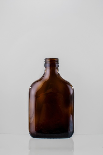 [20033] BOTELLA PETACA 200 CC AMBAR 