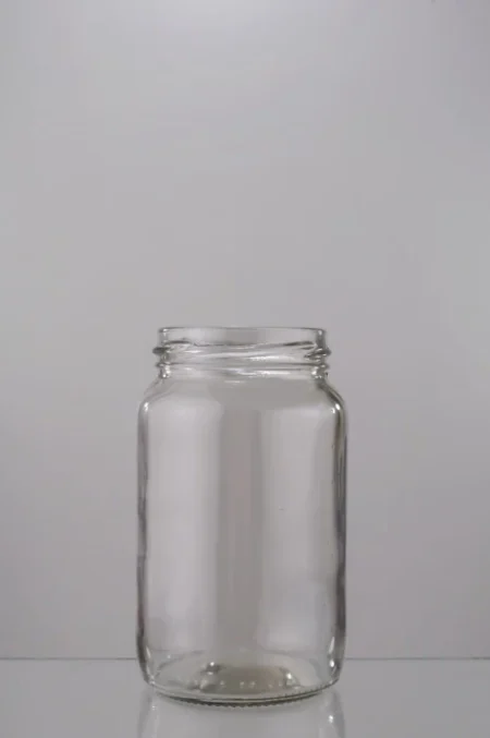Frasco de vidrio Amanecer 360cc (Mermelada) Tapa axial 63mm Medio kilo