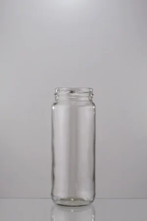 Frasco de vidrio Oliva 330cc con boca axial DATESRL