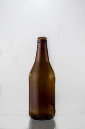 Botella de vidrio Cerveza 500cc Medio litro ámbar