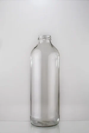 Botella de vidrio Jugo 910cc con boca axial tipo Gatorade