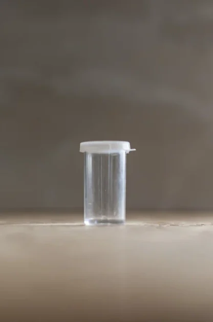 Tubito plástico con tapa pastillero DATESRL