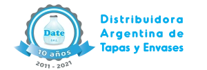 Distribuidora Argentina de Tapas y Envases Logo 10 años
