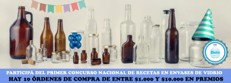 Conocé las bases y condiciones del Concurso de Recetas en Envases de Vidrio